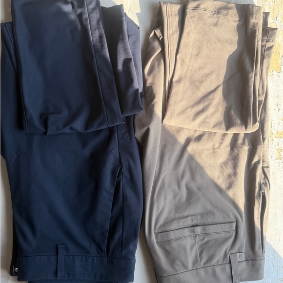 Lululemon Commission Slim Pant Navy and Rover Tan - Picture 1 of 2